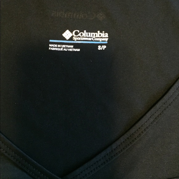 Black Columbia Tank Top - Size Small NWOT - comfy neckline for workouts! - Picture 4 of 4